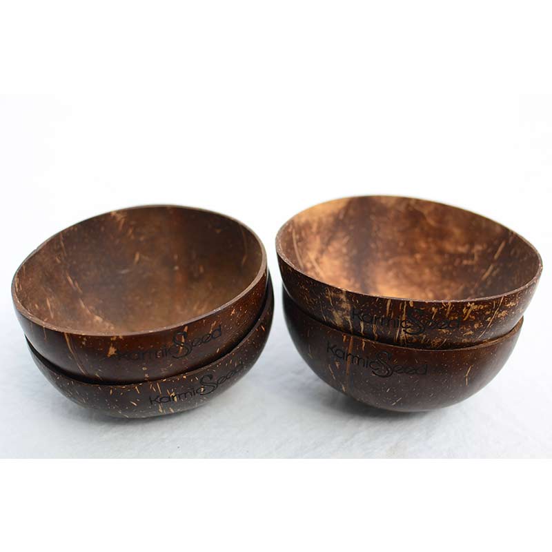 Handmade Coconut Bowls (Set of 4) - greensift