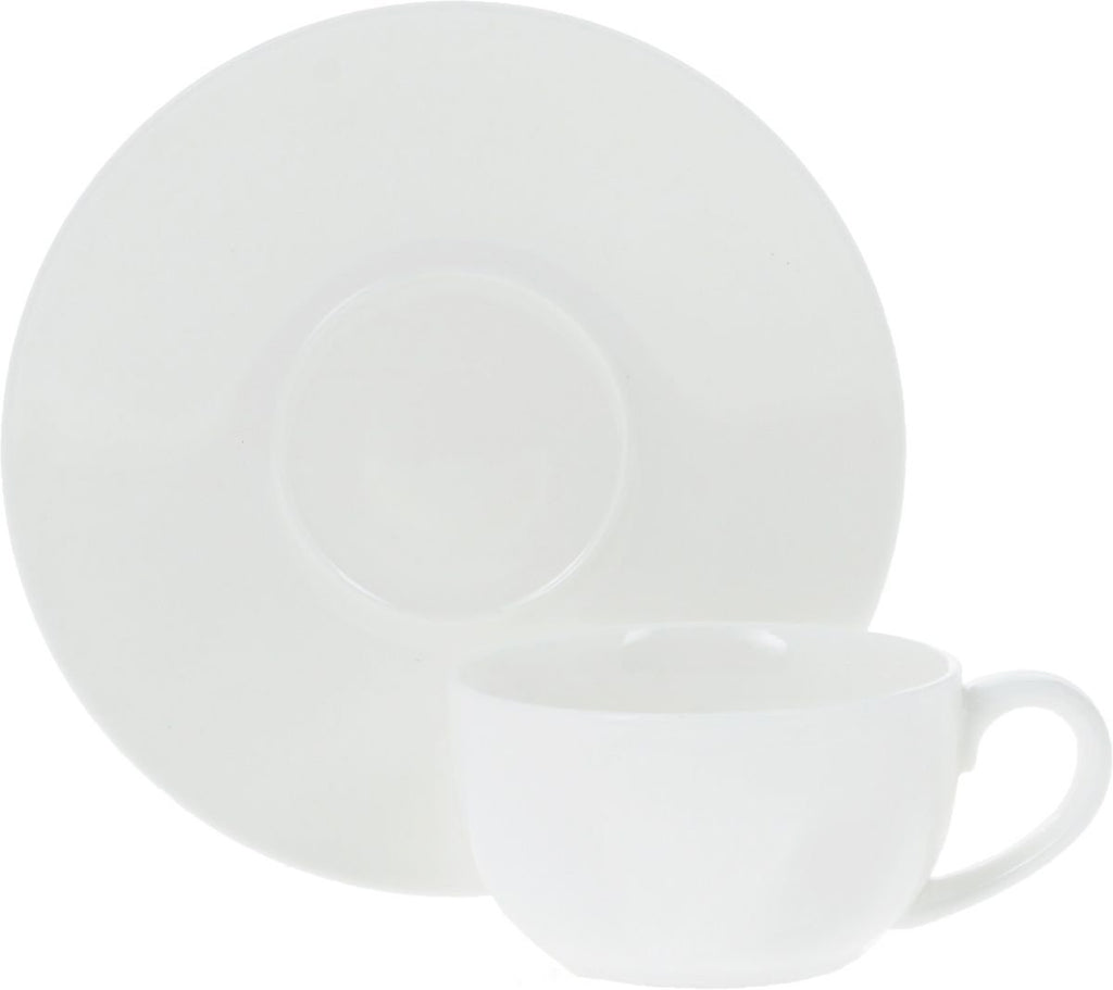 White 3 Oz | 100 Ml Coffee Cup & Saucer - greensift