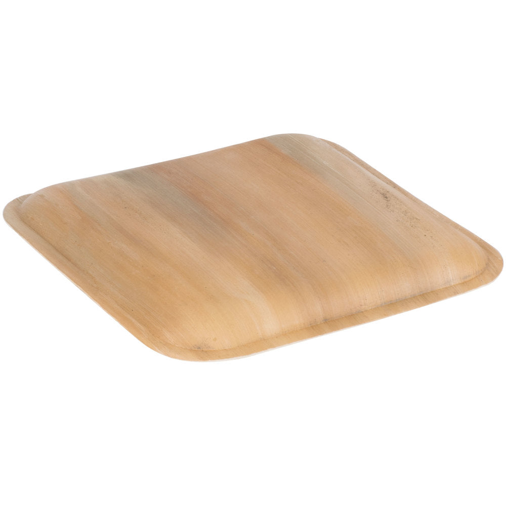 Palm Leaf Square Plates 10" Inch (Set of 25/50/100) - greensift