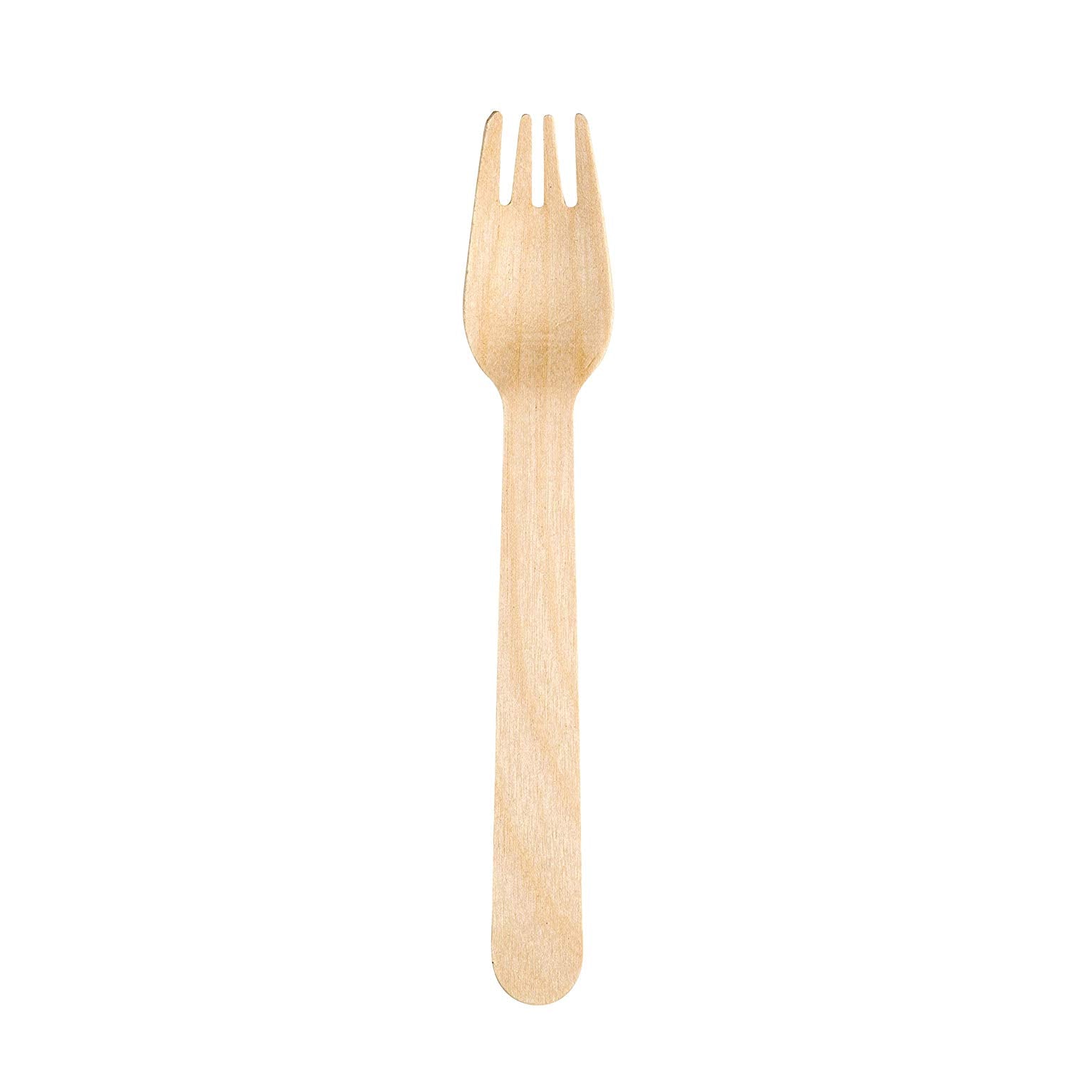 Wooden Disposable Forks - greensift