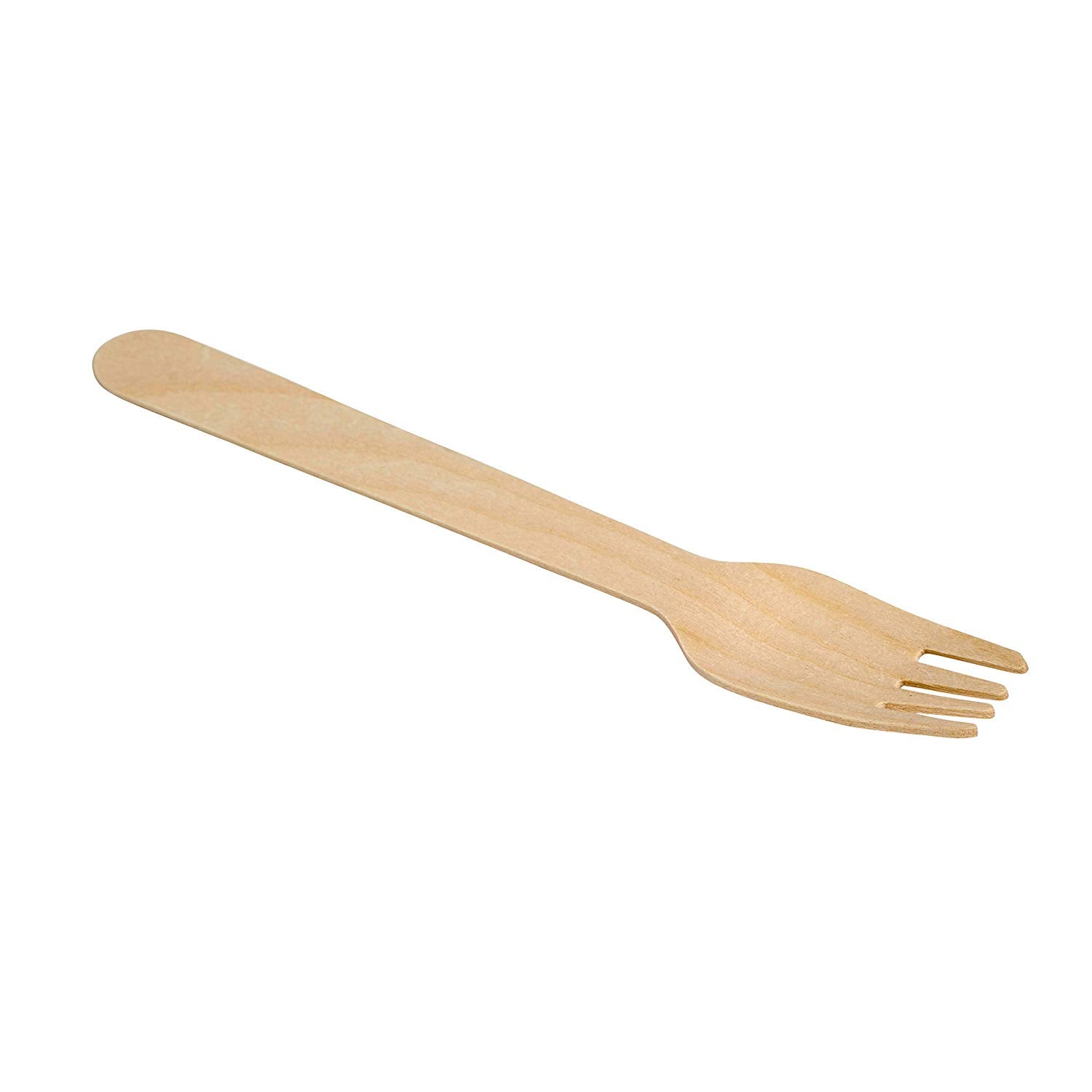 Wooden Disposable Forks - greensift