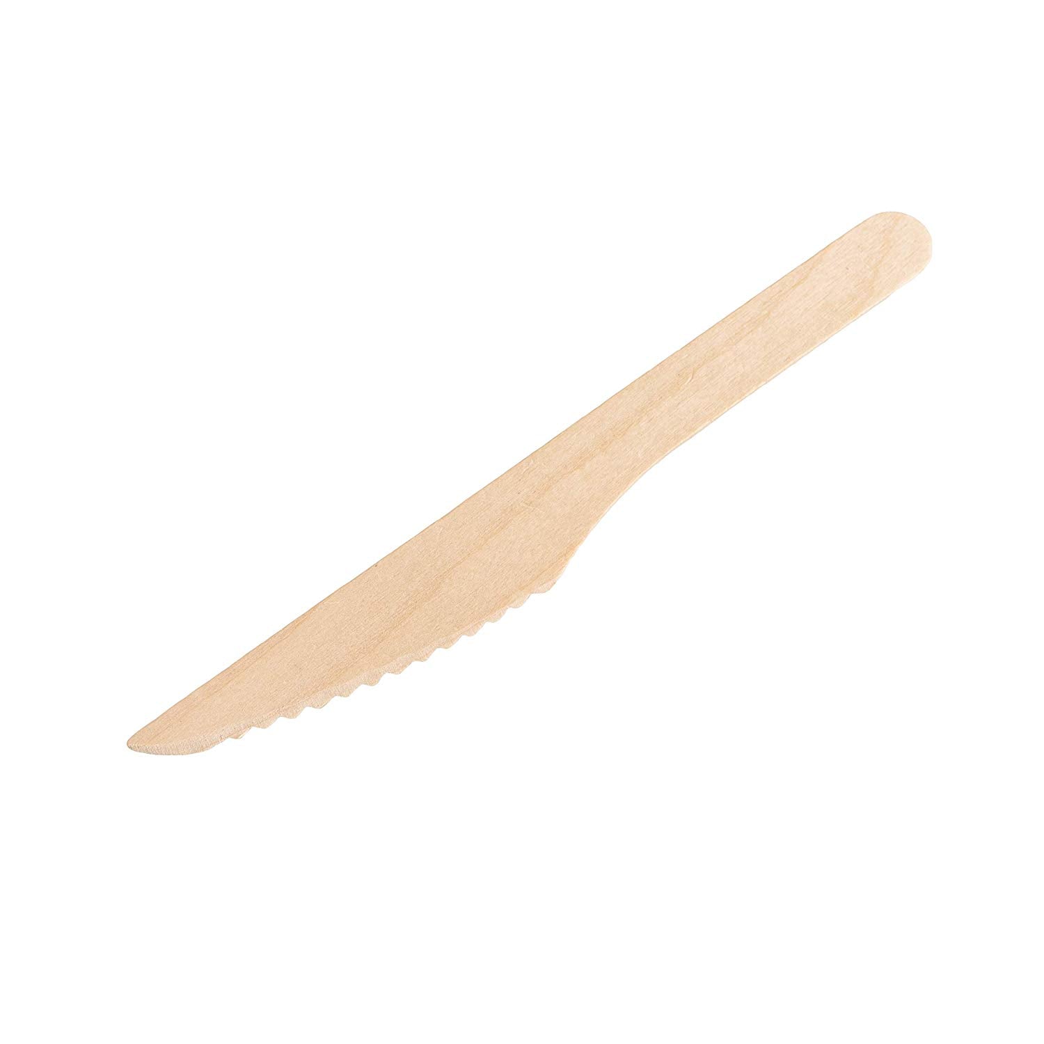 Wooden Disposable Knives - greensift