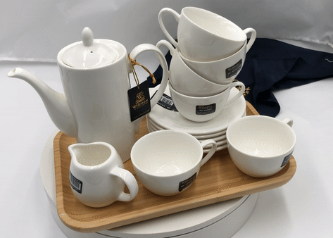 15 Piece Coffee Entertaining Set - greensift
