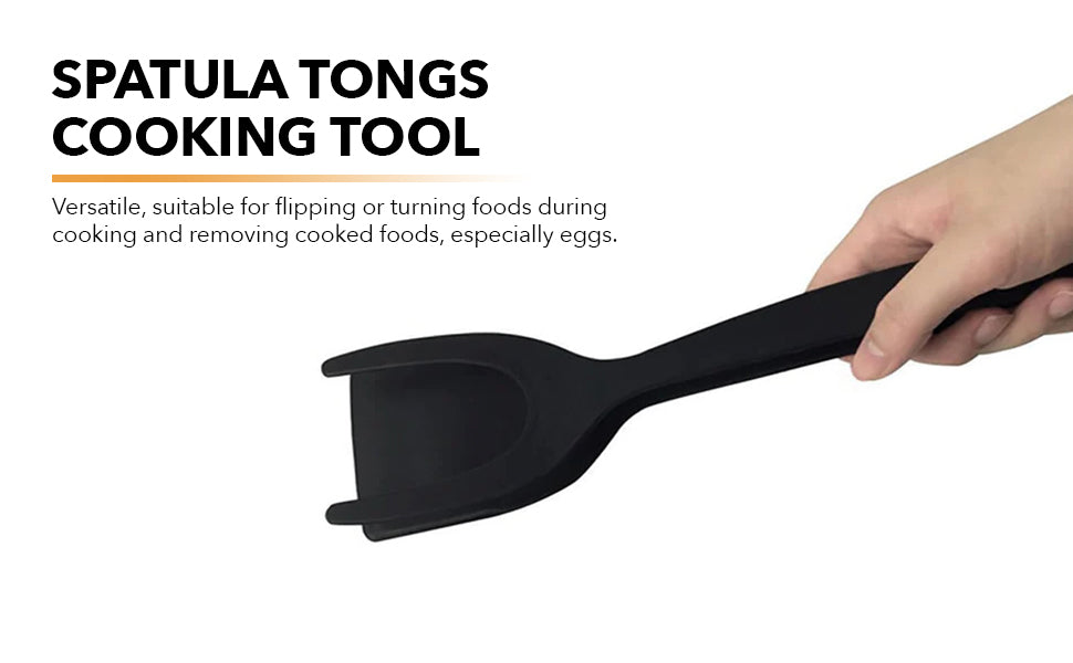 Spatula Tongs Cooking Tool - greensift