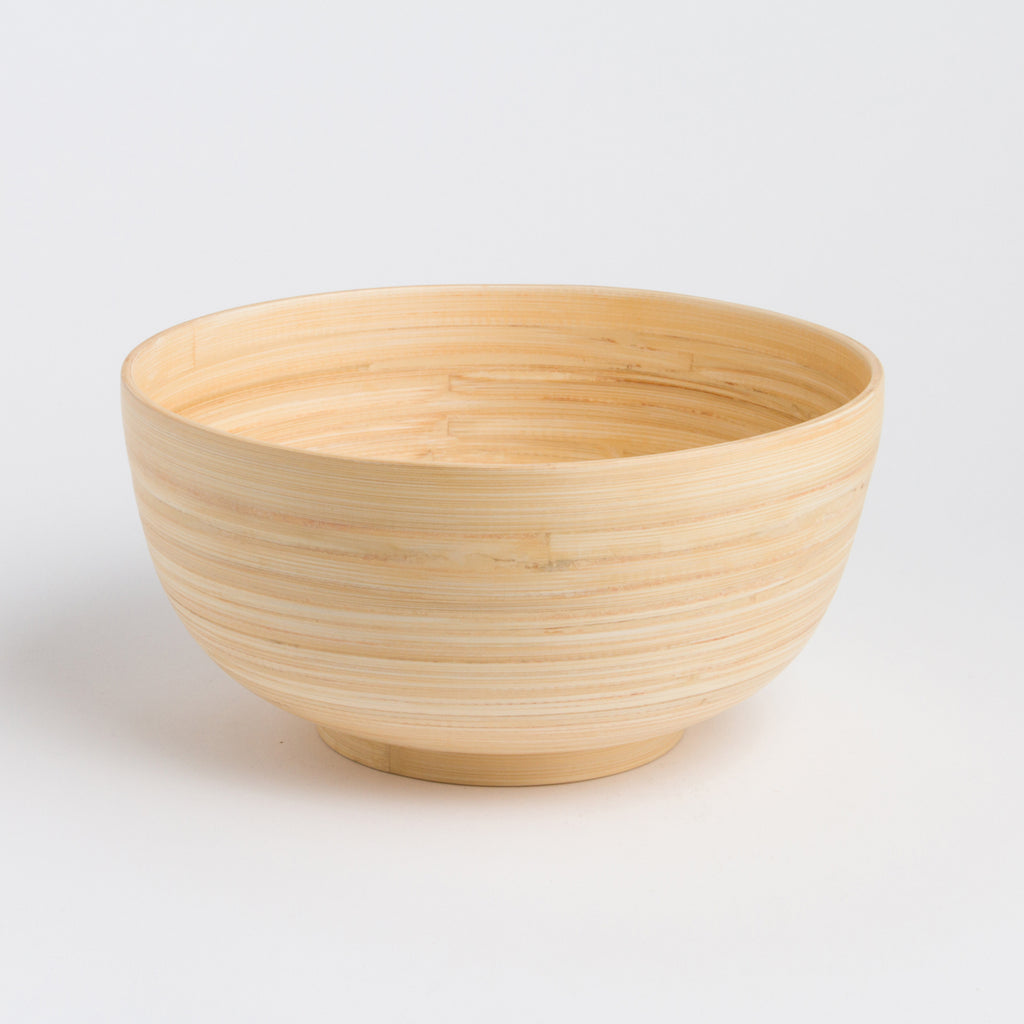 TCHON Bamboo Salad Bowl (Large) - greensift